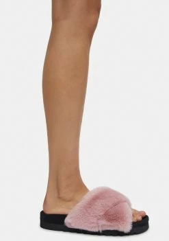 Steve Madden Light Pink Amari Slide Sandals