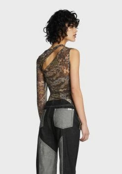 Brand new ๐ Milk It Tops Botanic Mesh Top ๐ฅฐ 8 Milk It Tops Botanic Mesh Top