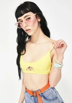 Cute Mistake Bumble Cut-Out Bralette