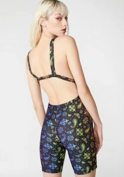 Cute Mistake Rainbow Bandanna Diggin On You-nitard Jumpsuits & Rompers