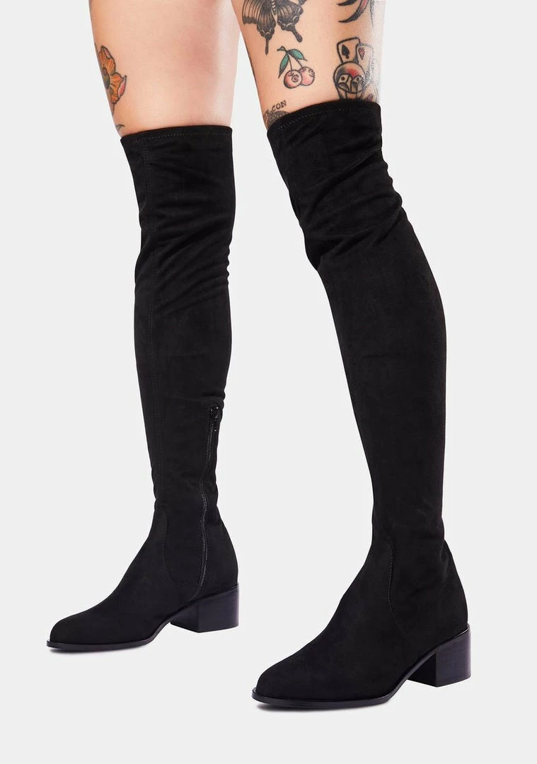 Deals ⌛ Steve Madden Black Sadie Knee High 🥾 Boots 🥾 Boots & Booties 🔔 1 Steve Madden Black Sadie Knee High Boots Boots & Booties