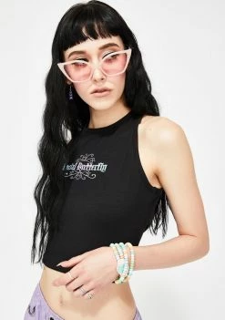 Cute Mistake Tops Social Butterfly 90s Tank Top