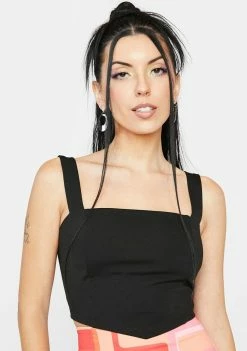 Steve Madden Store 25 4SI3NNA Hollie Crop Top Tops