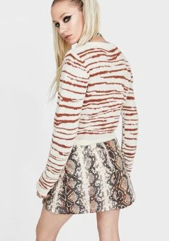 4SI3NNA Tops Dannie Crop Sweater