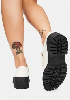 Steve Madden Bone Patent Malvern Loafers