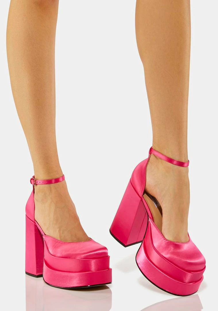 Deals โ๏ธ Steve Madden Pink Charlize Platform ๐ Heels ๐ฅฐ 1 Steve Madden Pink Charlize Platform Heels