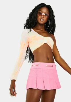 4SI3NNA Tops Zoey Crop Top