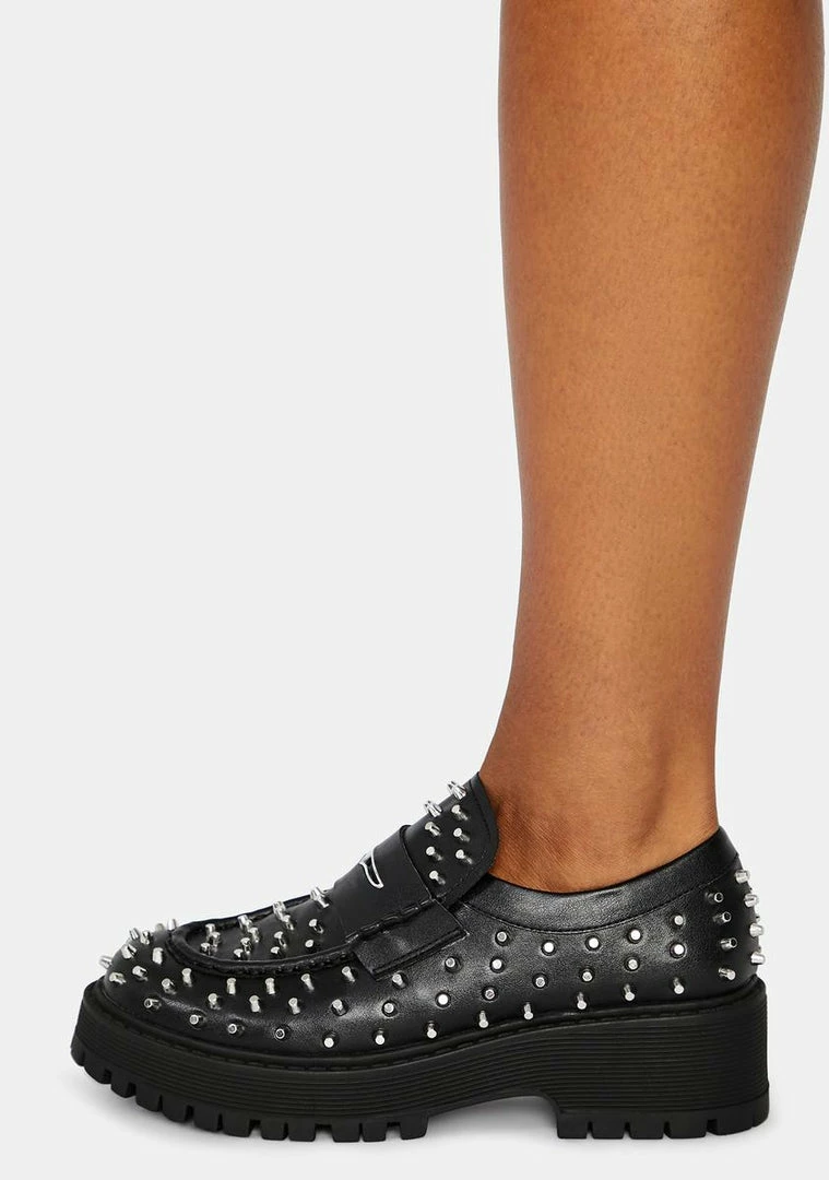 Buy โ๏ธ Steve Madden Malvern Studded Loafers ๐ 2 Steve Madden Malvern Studded Loafers