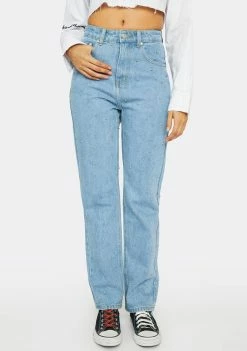 Milk It Stud Recycled Denim Jeans Bottoms
