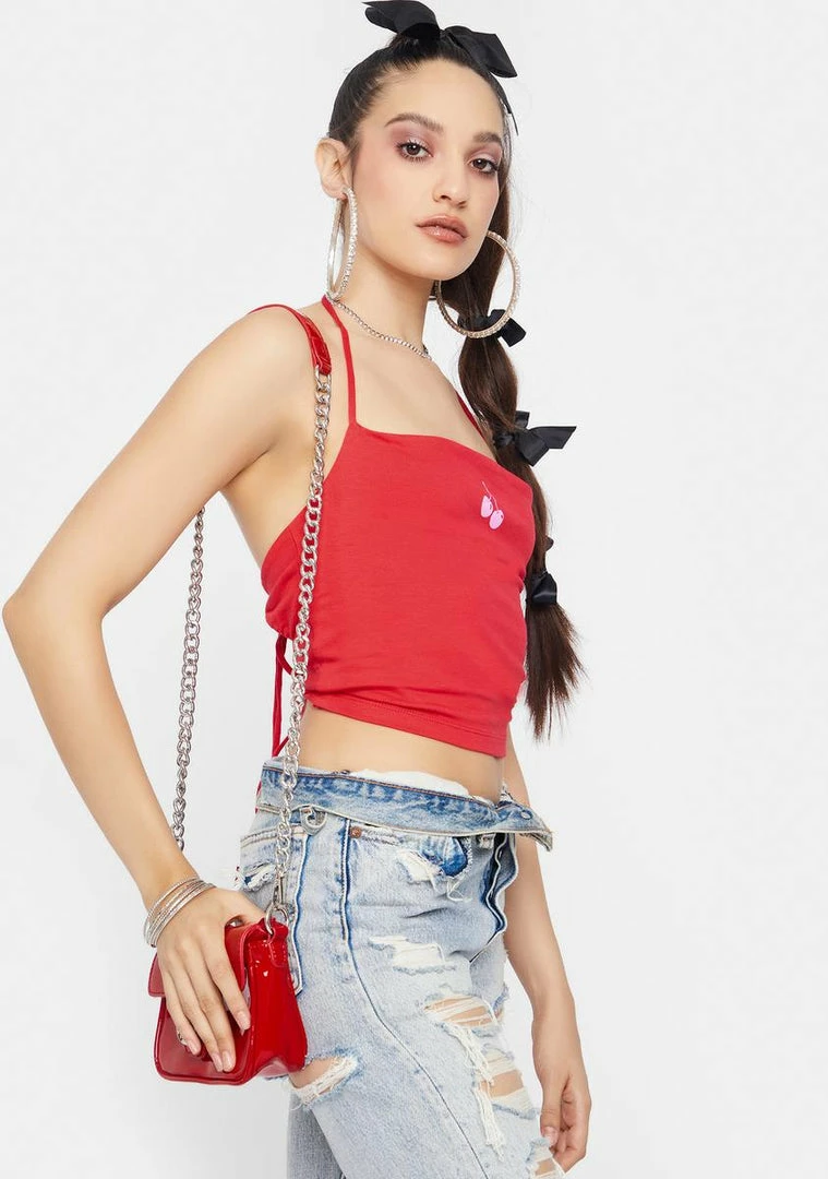 Wholesale ⭐ Cute Mistake Cherry Malibu Cami Tops ⭐ 2 Cute Mistake Cherry Malibu Cami Tops